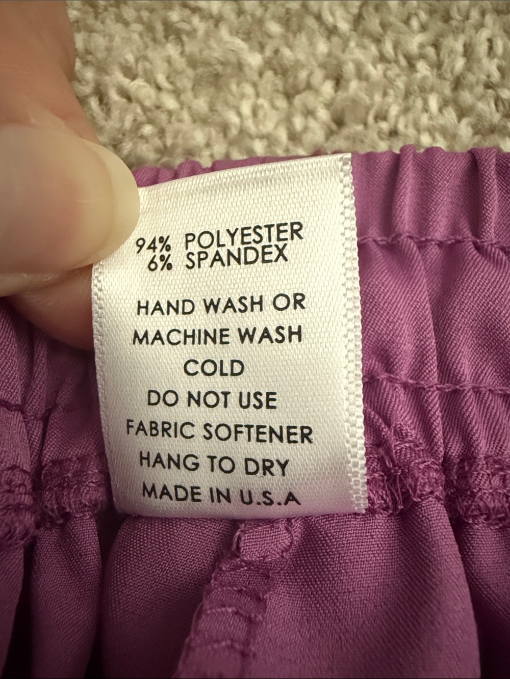 Five Dancewear Purple Shorts - Picture 4 of 4